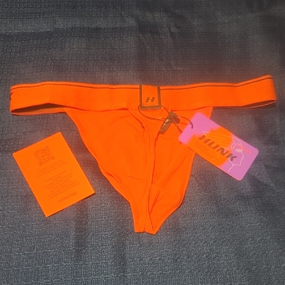 HUNK Blaze Red Men's Thong - Large - NWT - Picture 4 of 7